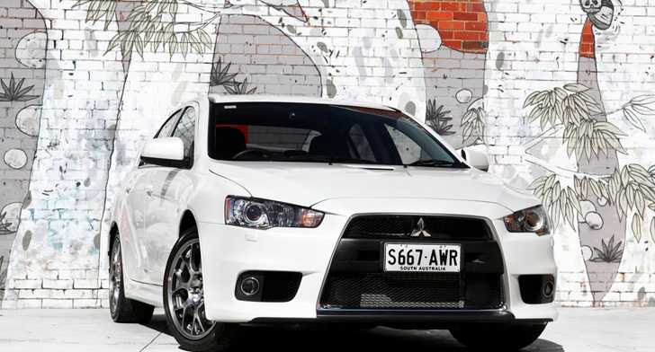 2013 MITSUBISHI LANCER 4D SEDAN EVOLUTION