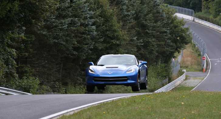 Corvette Stingray Laps The Nurburgring
