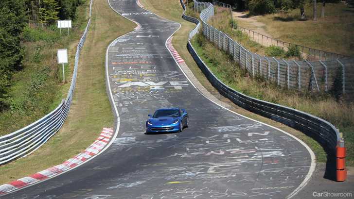 Corvette Stingray Laps The Nurburgring
