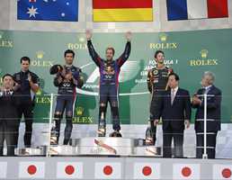 Mark Webber 2nd at Japanese Grand Prix