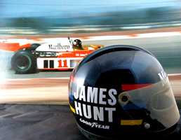   James Hunt Crash Helmet Up For Auction 