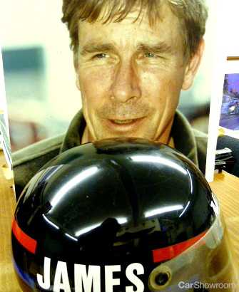   James Hunt Crash Helmet Up For Auction 