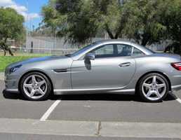 2011 MERCEDES-BENZ SLK 2D CONVERTIBLE 200 BE